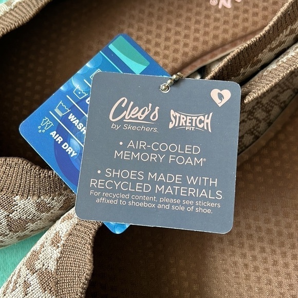 Brand New Skechers Cleo 2.0 Uninhibited Slip-On Casual Ballet Flats Mocha - Picture 8 of 16